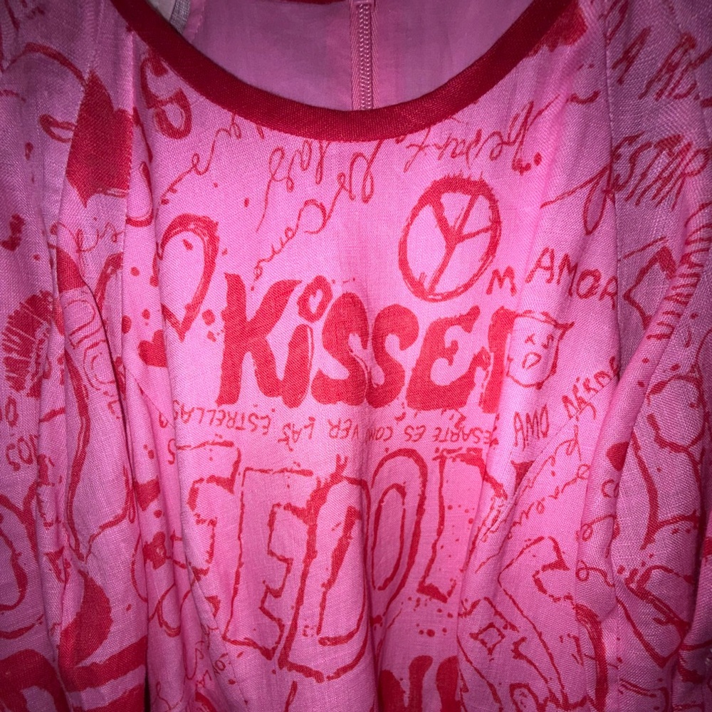 Zimmermann Pink and Red Graphic Dress - Picture 6 of 11